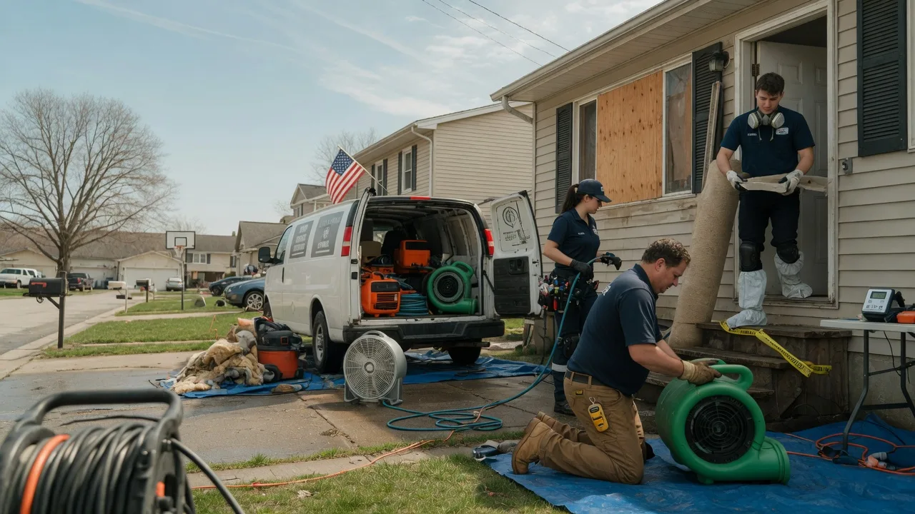 Water Damage Restoration in Hunter, KS near me